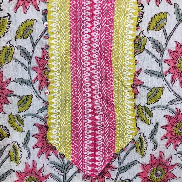 Cottagecore Handcrafted Woven Tunic - Picture 5 of 9